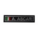 Embroidered patch 10X2.3 ALBERTO ASCARI ITALY