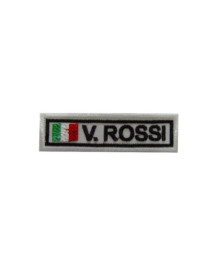 Embroidered patch 8X2.3 VALENTINO ROSSI ITALY