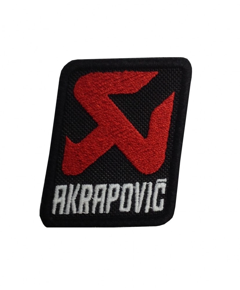 1825 Embroidered patch 6X6 AKRAPOVIC