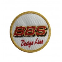 1833 Patch emblema bordado 6X6 BBS DESIGN LINE