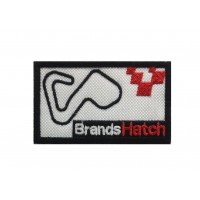 1834 Embroidered patch 7x4 CIRCUIT BRANDS HATCH