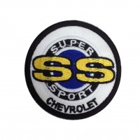 1839 Embroidered patch 7x7 CHEVROLET SS SUPER SPORT