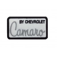 1840 Embroidered patch sew on 8X4 CAMARO BY CHEVROLET