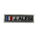 Embroidered patch 8X2.3 JEAN ALESI FRANCE