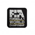 1848 Embroidered sew on patch 6X6 FIA F1 FORMULA 1 WORLD CHAMPIONSHIP