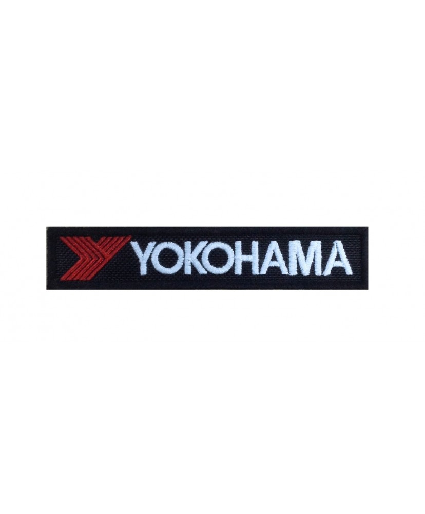 1859 Parche emblema bordado 11x2 YOKOHAMA