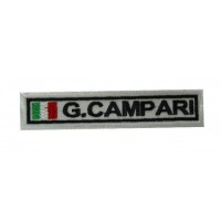 Embroidered patch 11X2.3 GIUSEPPE CAMPARI ITALY