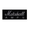 Patch emblema bordado 10x4 MARSHALL AMPS amplifiers