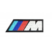 0665 Embroidered patch 6X2 BMW MOTORSPORT M POWER