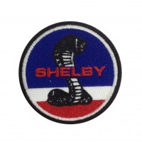 1921 Embroidered sew on patch 7x7 FORD SHELBY AC COBRA MUSTANG