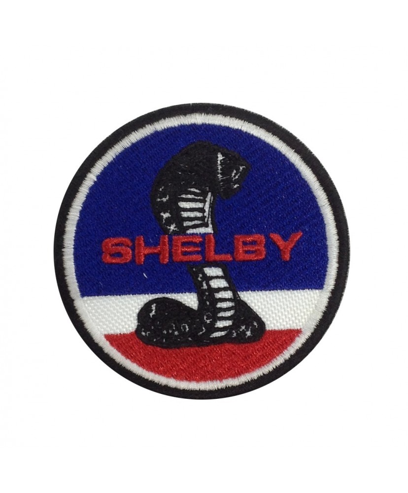 SHELBY COBRA Embroidered Iron-On  PATCH 