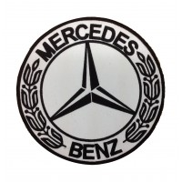 1925 Parche emblema bordado 22x22 MERCEDES BENZ