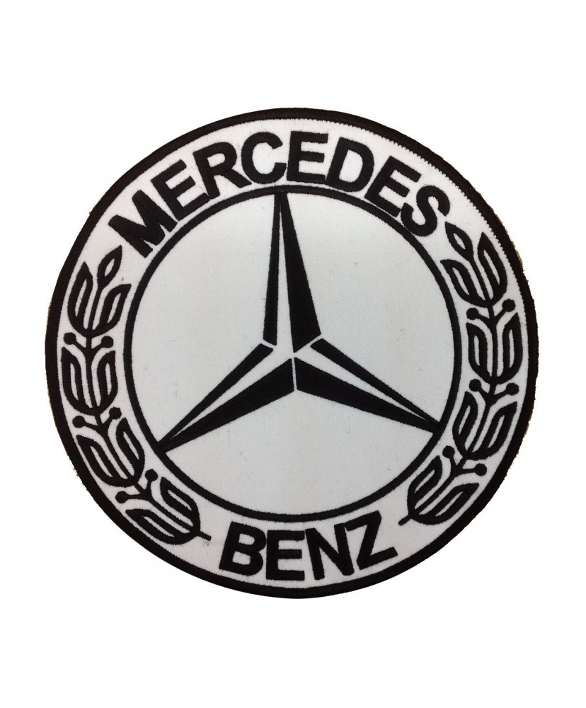 1925 Parche emblema bordado 22x22 MERCEDES BENZ