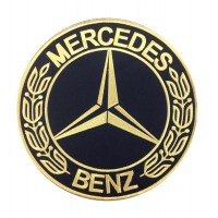 1926 Patch emblema bordado 22x22 MERCEDES BENZ
