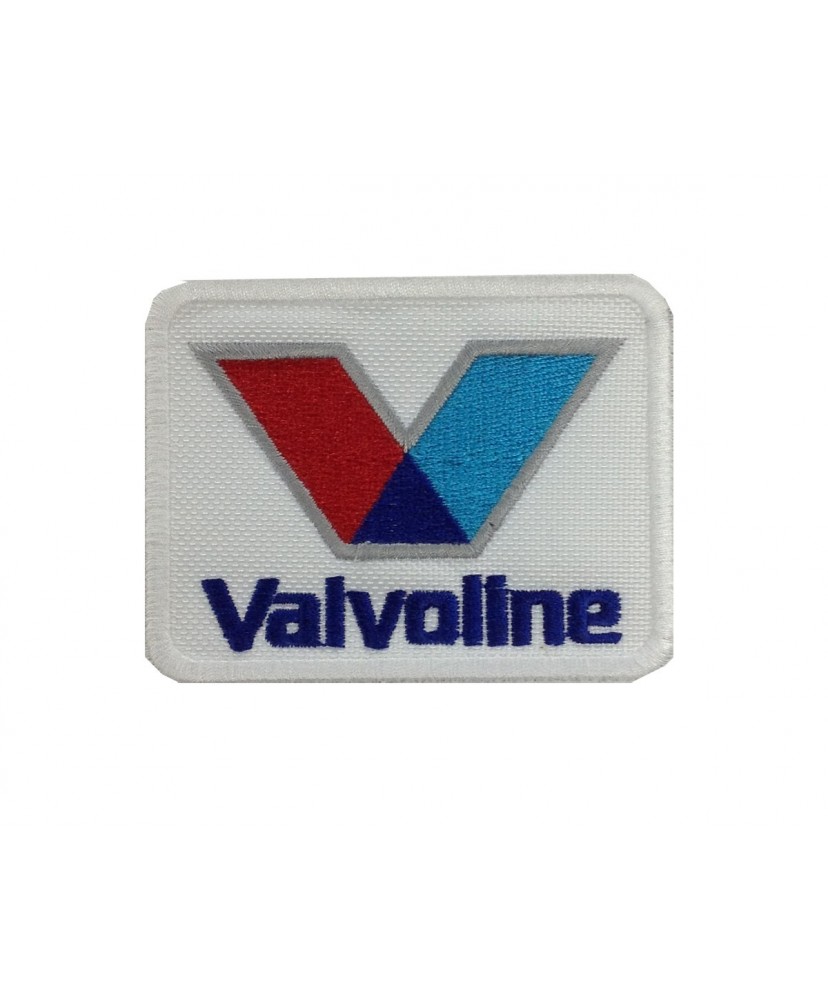 0927 Patch emblema bordado 8x6 VALVOLINE