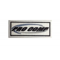 0544 Embroidered patch 10x4 PRO COMP