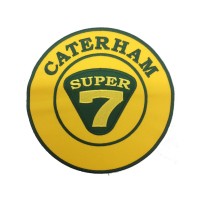 1927 Parche emblema bordado 22x22 CATERHAM 7 SUPER SEVEN