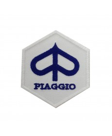 0473 Parche emblema bordado 8x8 Piaggio Vespa