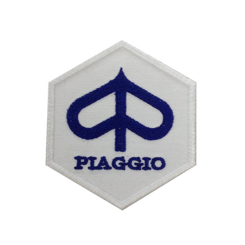 0473 Patch écusson brodé 8x8 Piaggio Vespa