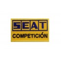 0863 Patch emblema bordado 10x6 SEAT COMPETICIÓN