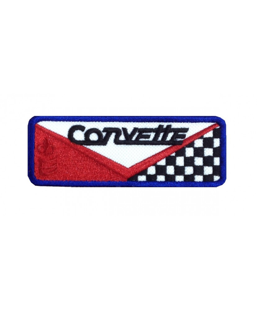 1941 Patch emblema bordado 10x3 CHEVROLET CORVETTE