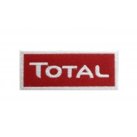 0078 Patch emblema bordado 10x4 TOTAL