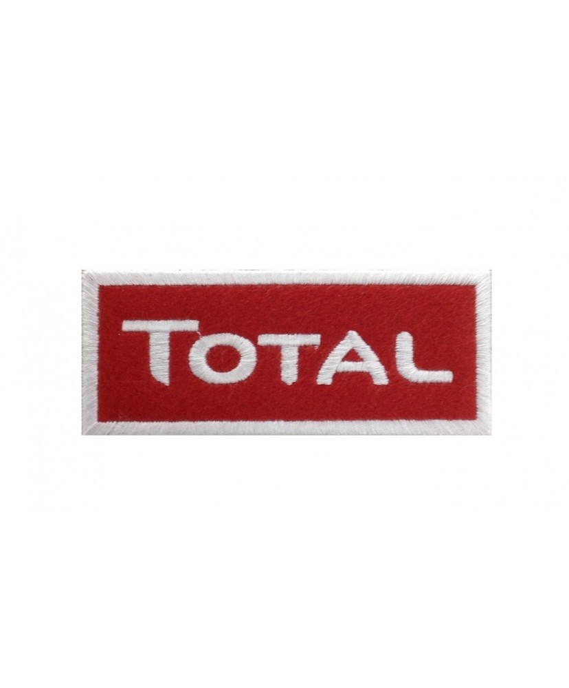 0078 Patch emblema bordado 10x4 TOTAL