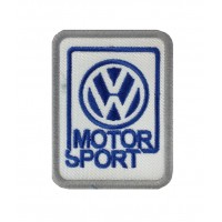 0653 Embroidered patch 8x6 VW VOLKSWAGEN MOTORSPORT WRC POLO