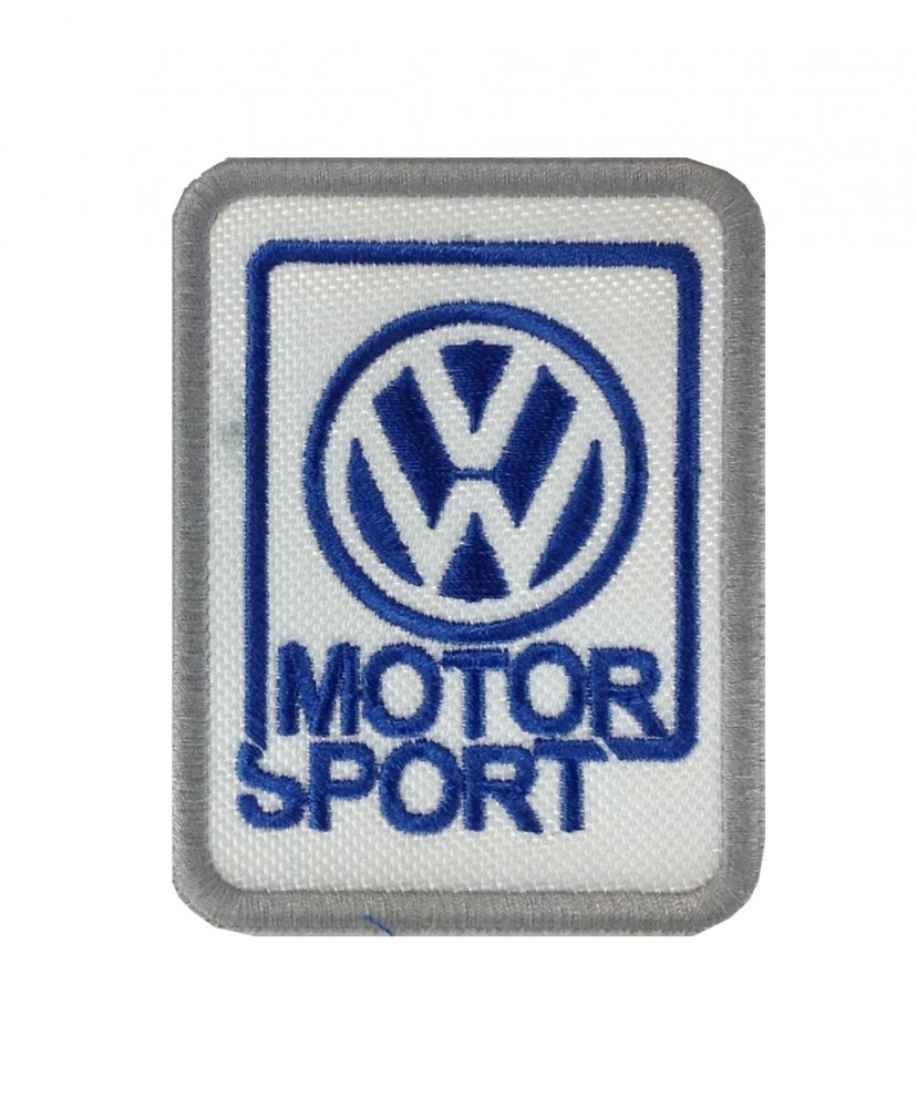 0653 Patch emblema bordado 8x6 VW VOLKSWAGEN MOTORSPORT WRC POLO