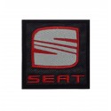 1341 Embroidered patch 7x7 SEAT LOGO 1999