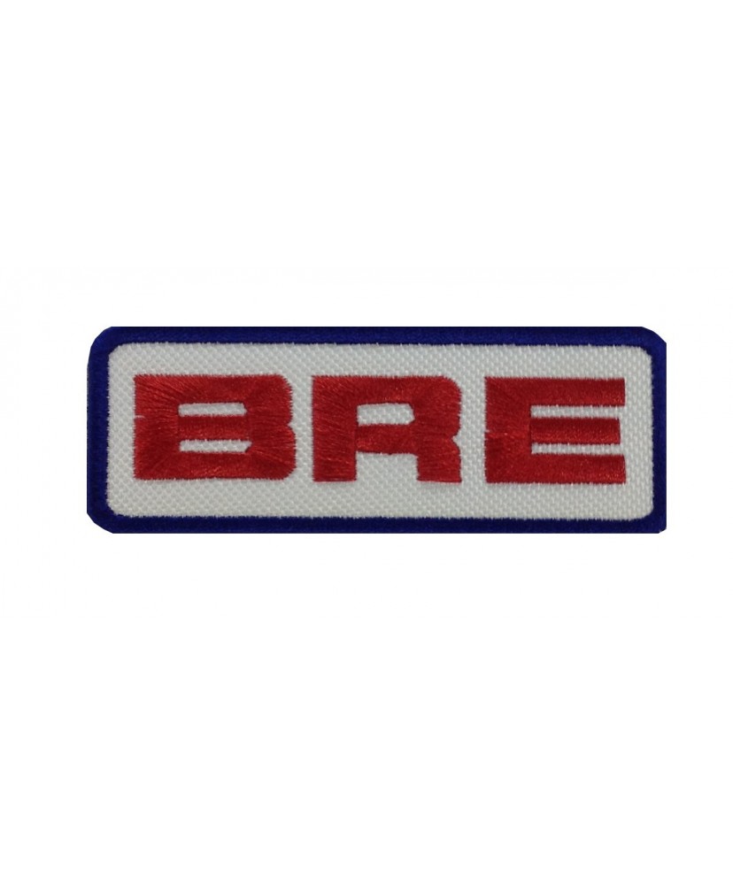 1949 Embroidered patch 10x3 BRE BROOKS RACING ENTERPRISES NISSAN 46