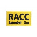 0862 Patch emblema bordado 10x6 RACC AUTOMOVÍL CLUB