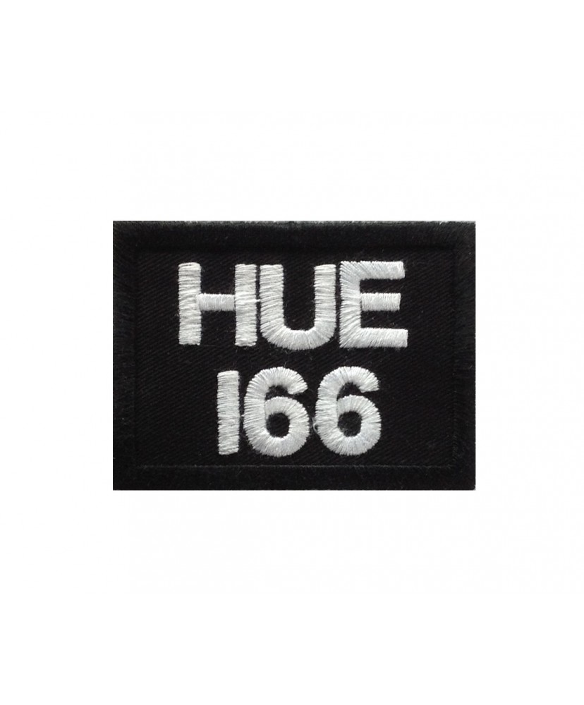 1957 Patch emblema bordado 6X4 HUE 166 LAND ROVER 1º MATRICULA