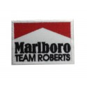 1961 Patch emblema bordado 8x6 MARLBORO TEAM ROBERTS