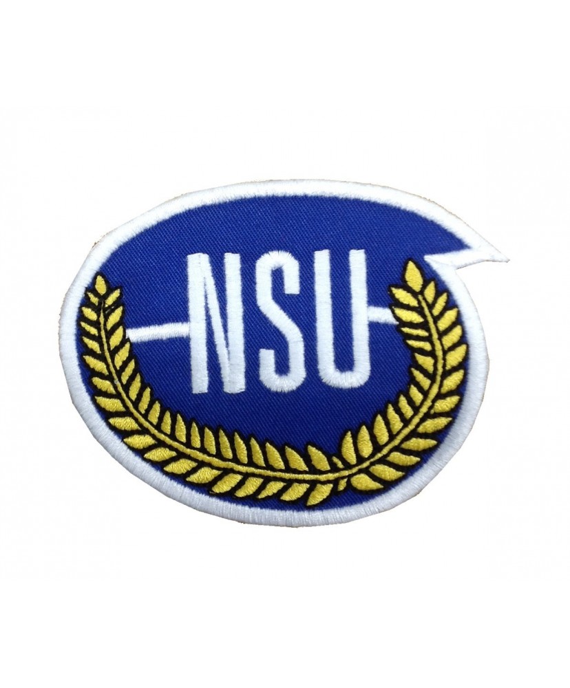 1962 Parche emblema bordado 10X7 NSU