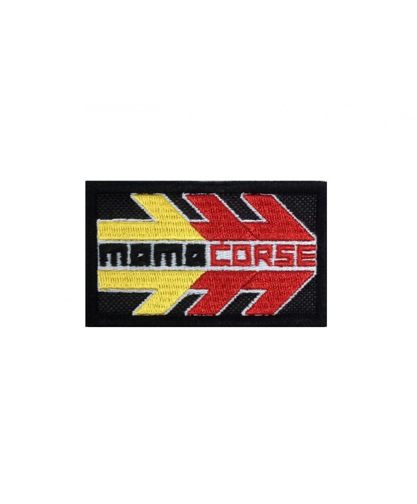 1969 Embroidered patch 7x4 MOMO CORSE