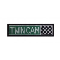 1970 Embroidered patch 11X3 TWIN CAM TOYOTA
