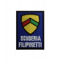 1973 Patch emblema bordado 8x6 SCUDERIA FILIPINETTI