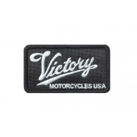 1974 Patch emblema bordado 8X5 VICTORY MOTORCYCLES USA