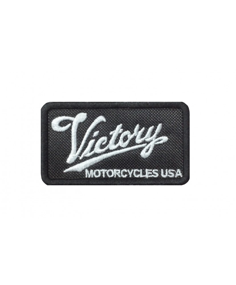 1974 Patch emblema bordado 8X5 VICTORY MOTORCYCLES USA