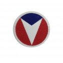 1981 Patch emblema bordado 6X6 TEAM VAILLANTE - MICHEL VAILLANT