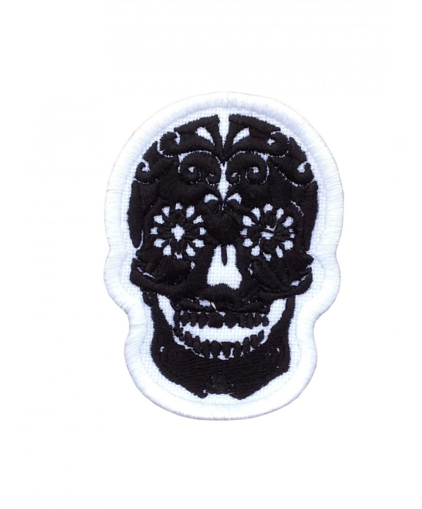 1983 Embroidered patch 7x5 SUGAR SKULL