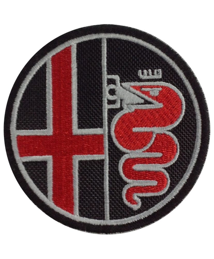 2000 Embroidered patch 7x7 ALFA ROMEO