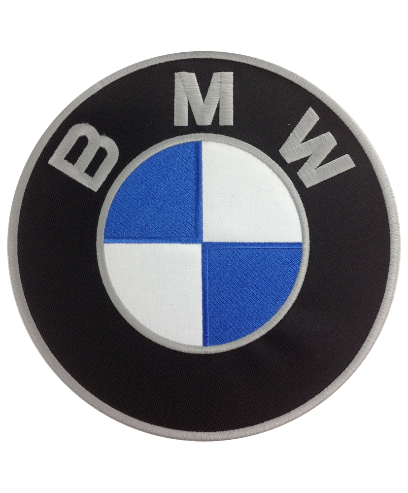 2004 Badge - Parche bordado de 218mmX218mm BMW