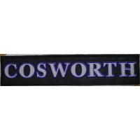 2007 Embroidered patch 29X7 COSWORTH