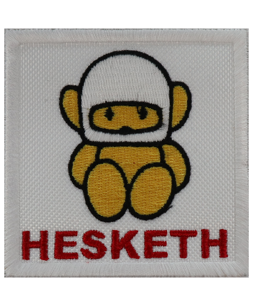 2011 Embroidered patch 7x7 HESKETH