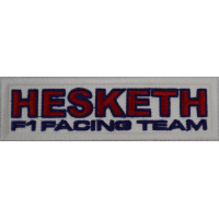 2012 Embroidered patch 11X3 HESKETH