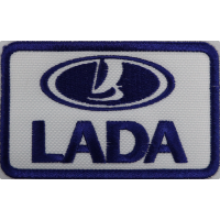 2018 Patch emblema bordado 9x5 LADA 