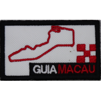 2020 Parche emblema bordado 7x4 MACAU