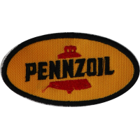 2022 Patch emblema bordado 9x5 PENNZOIL